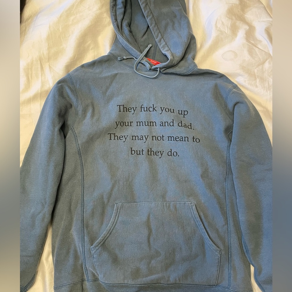 Supreme they fuck you up hoodie